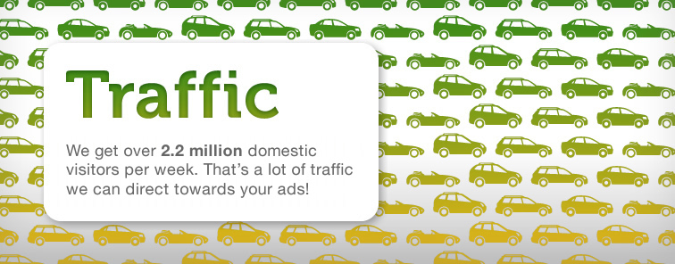 We get millions of unique visitors per week, thats a lot of traffic we can direct towards your ads