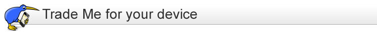 Trade Me for your device.