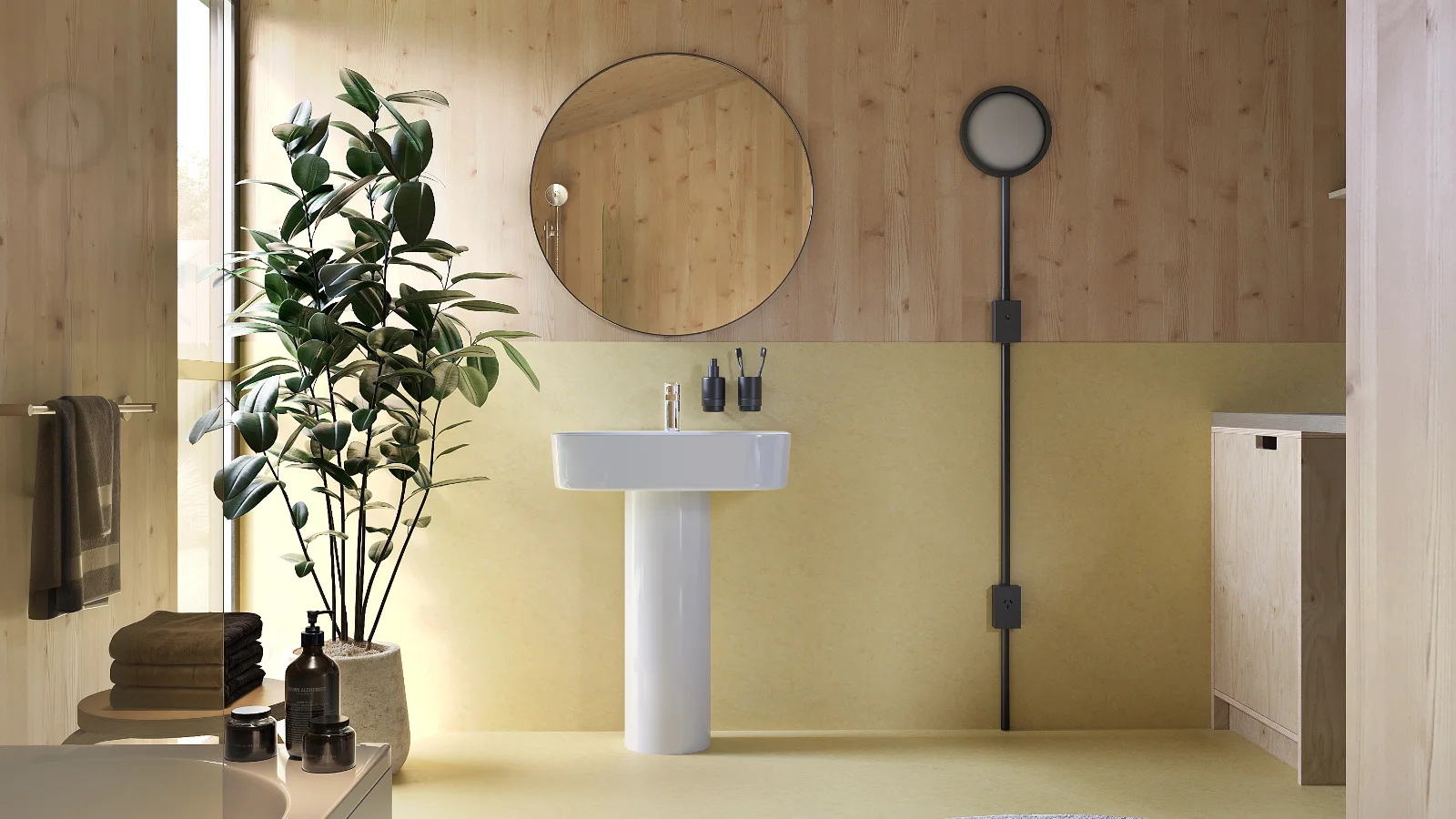 The Living House bathroom.