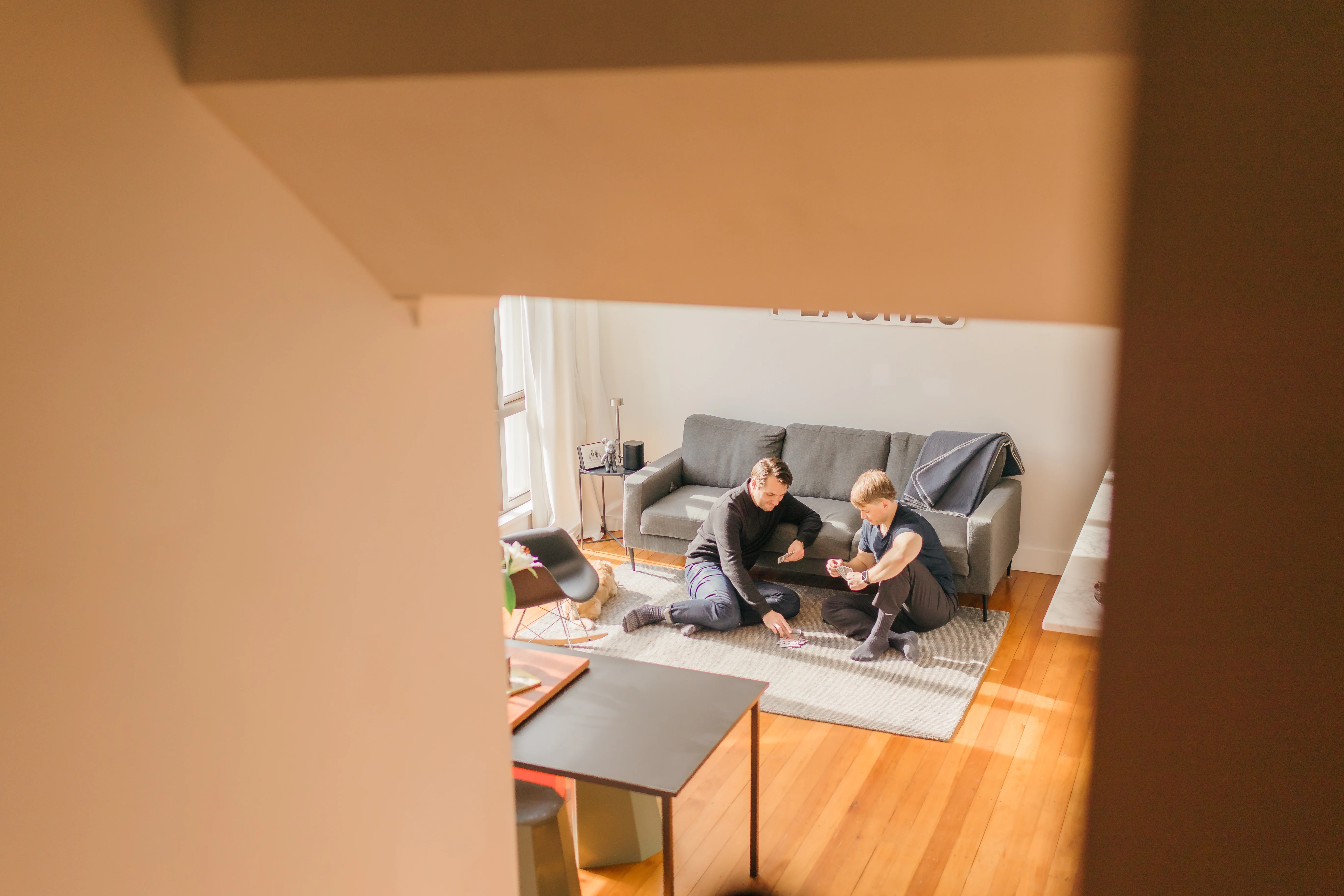 More photos of James and Cole and their home