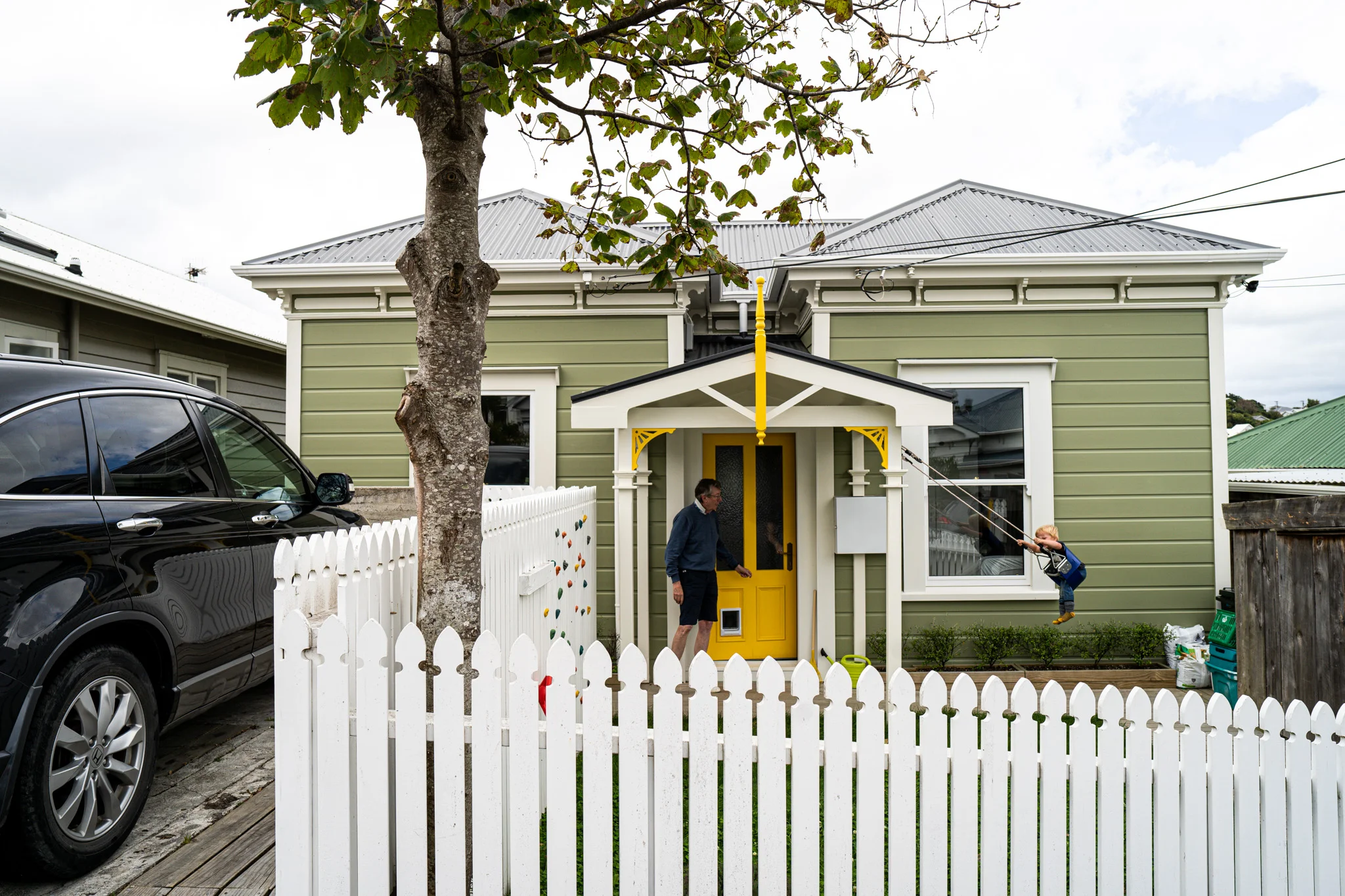 A selection of photos from the Hickman whare