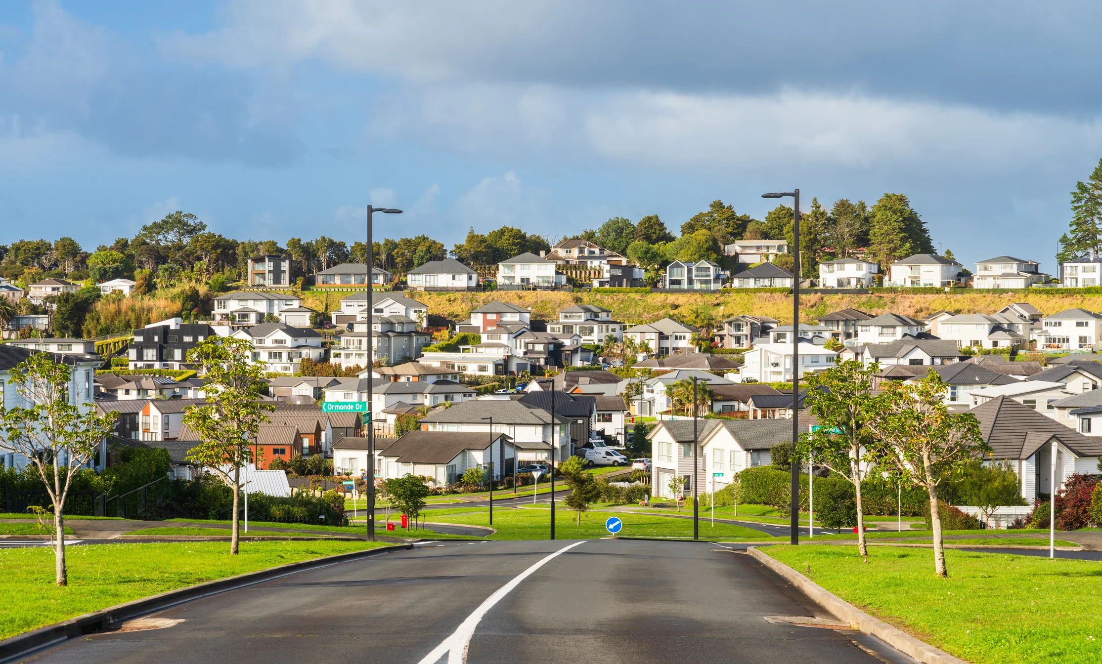 Street in New Zealand