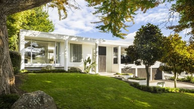 Ron Sang designed home on Waikato river