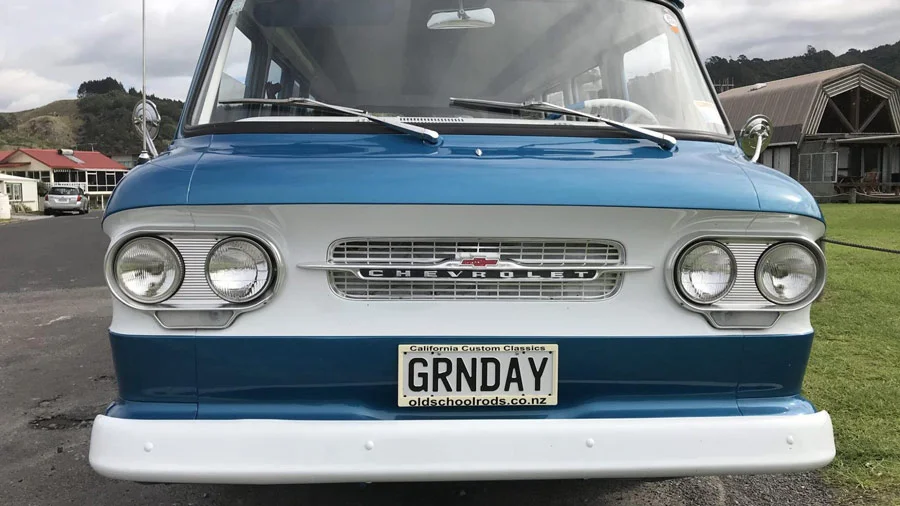 Green Day frontman Billie Joe Armstrong’s van