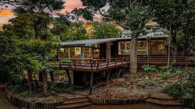 Rare residential home by local architect is on the market. 