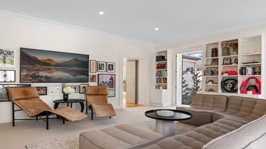 Media room in Merivale property