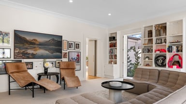 Media room in Merivale property