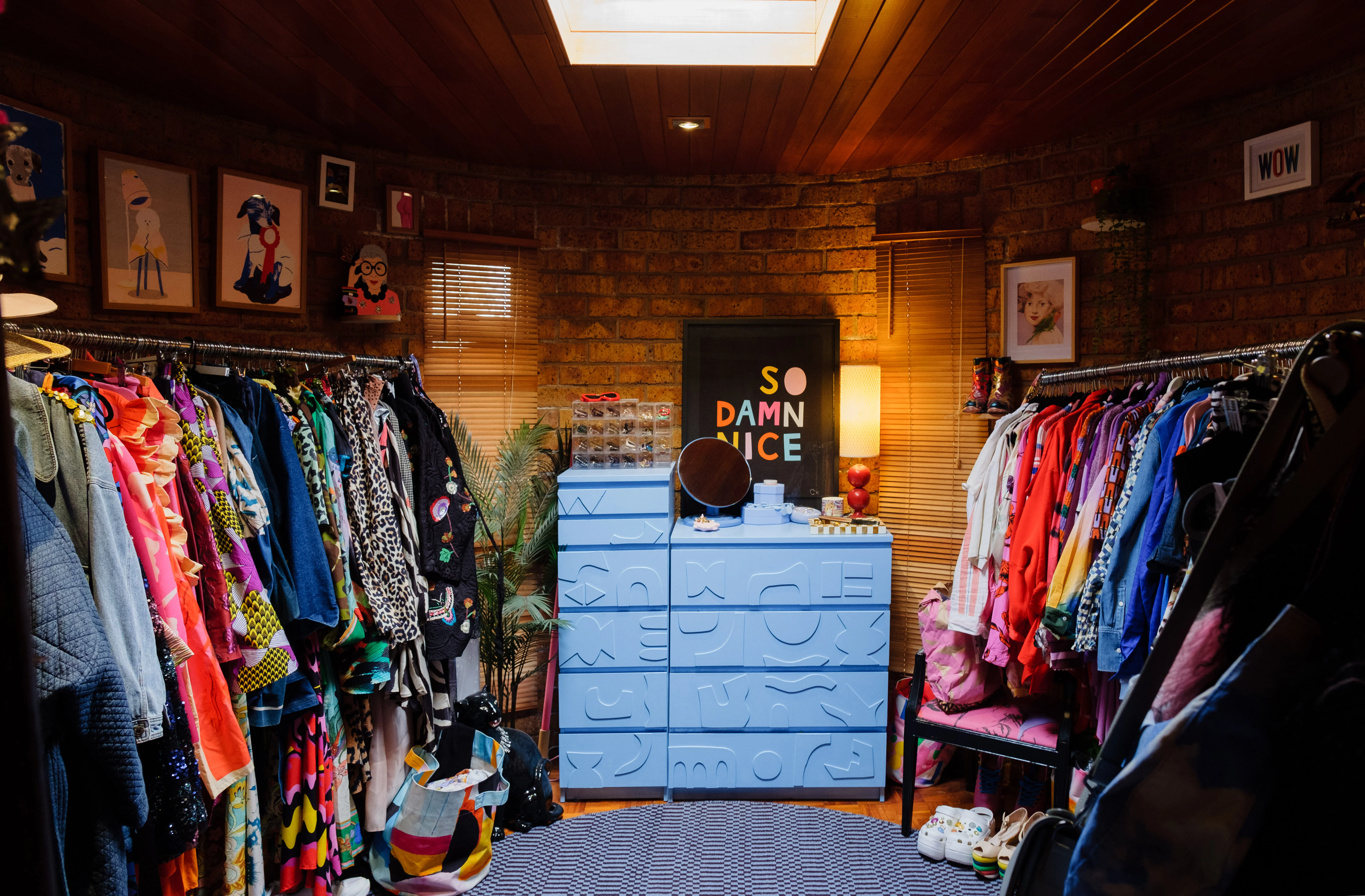 Before and after images of the house then and now