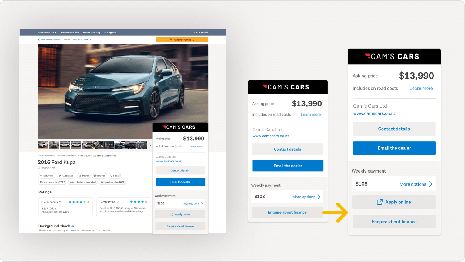 Trade Me Motors logo