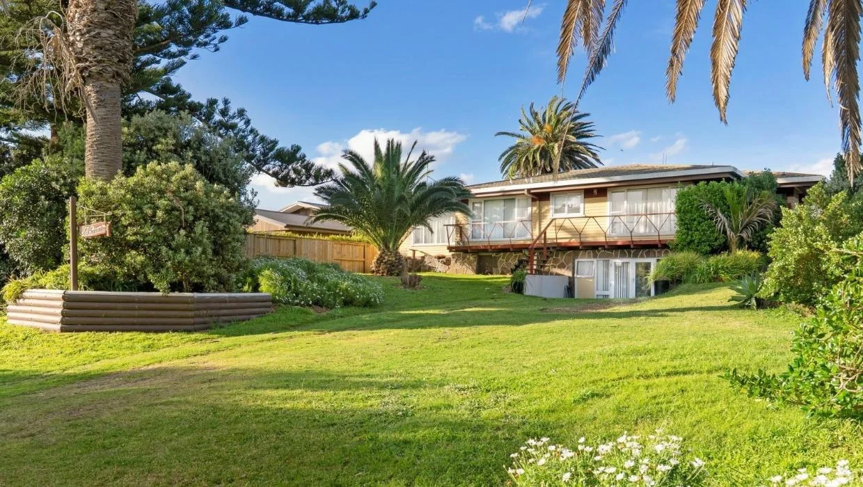 The original 1950s Beazley house