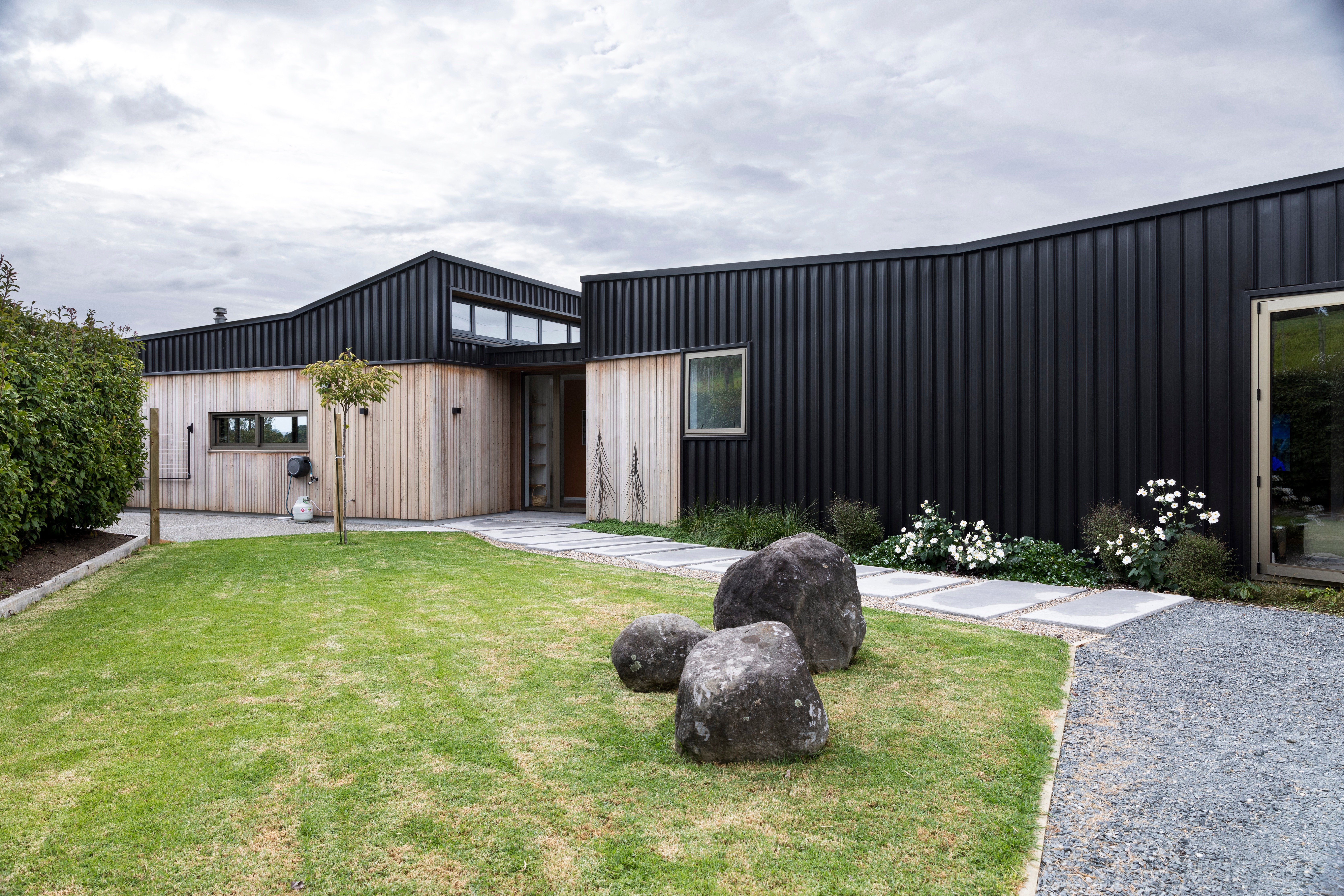 Exterior of the home