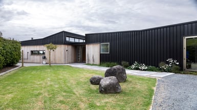 Exterior of the home