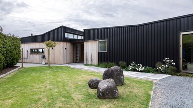 Exterior of the home