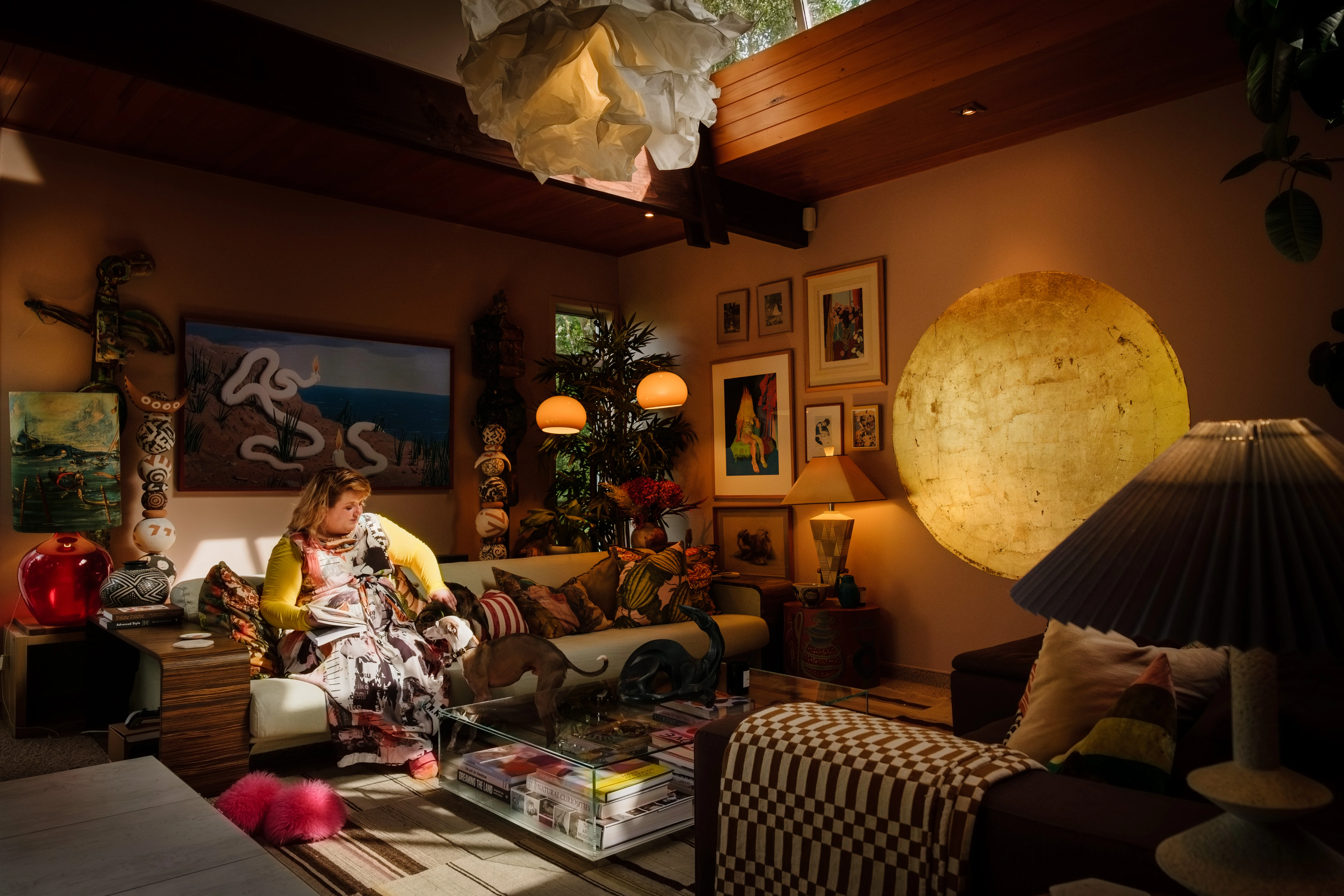 More photos of Evie and her home