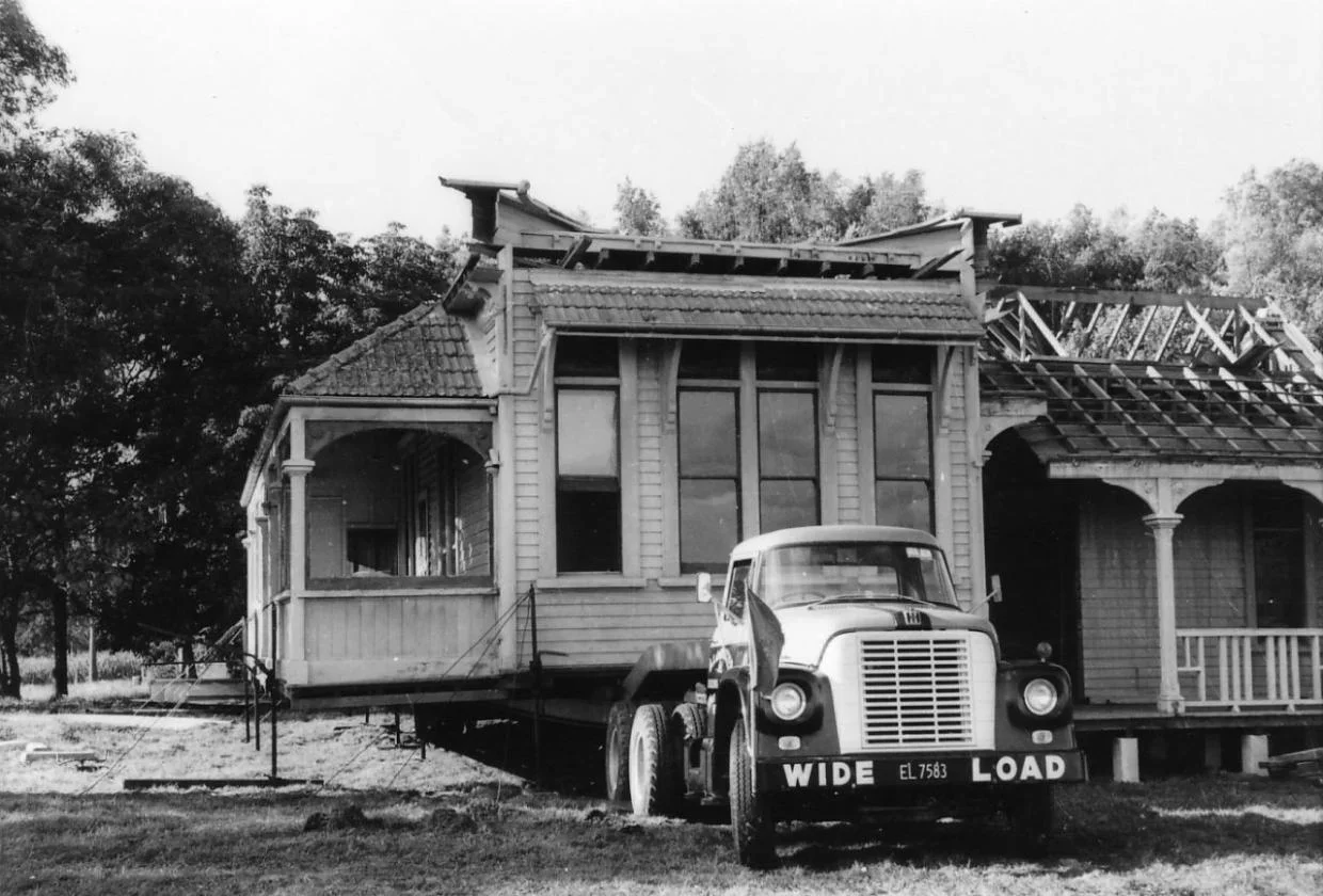 The house site in the 1960s.