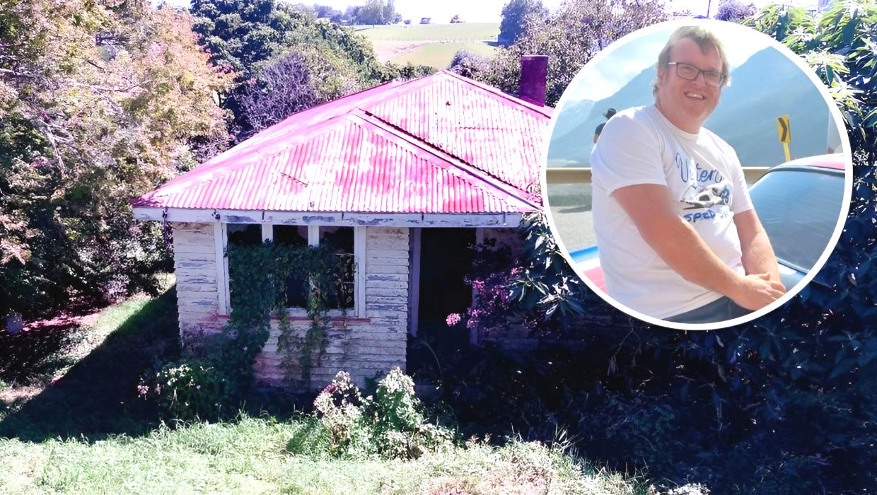 This popular You Tuber has bought a wrecked house to save. Photo: Ben Wilson