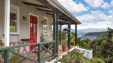 exterior of Akaroa property