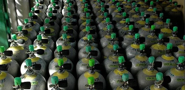 Scuba tanks with alloy 6351