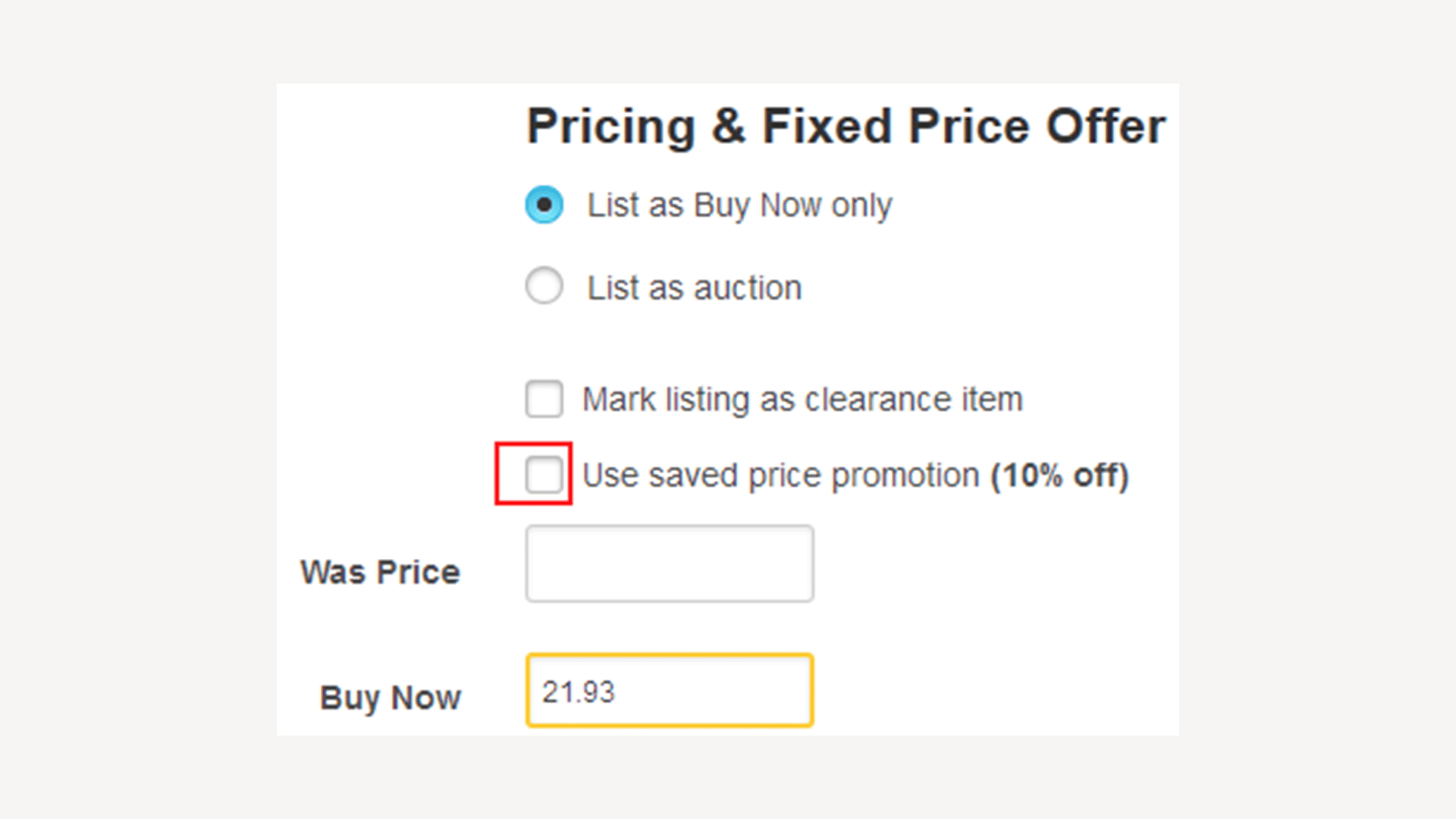 Pricing & Fixed Price Offer