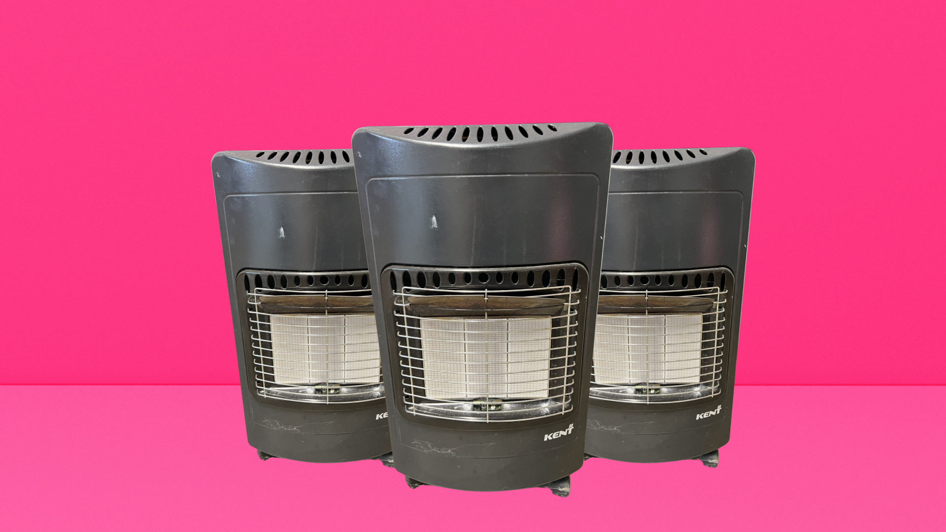 Gas heater safety check - three unflued gas heaters