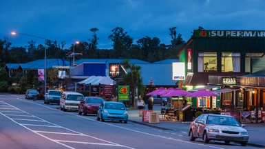 West Coast town