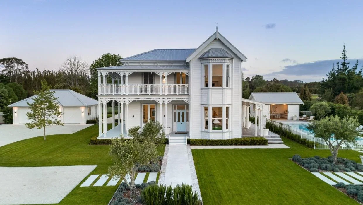 Exterior of Matakana house