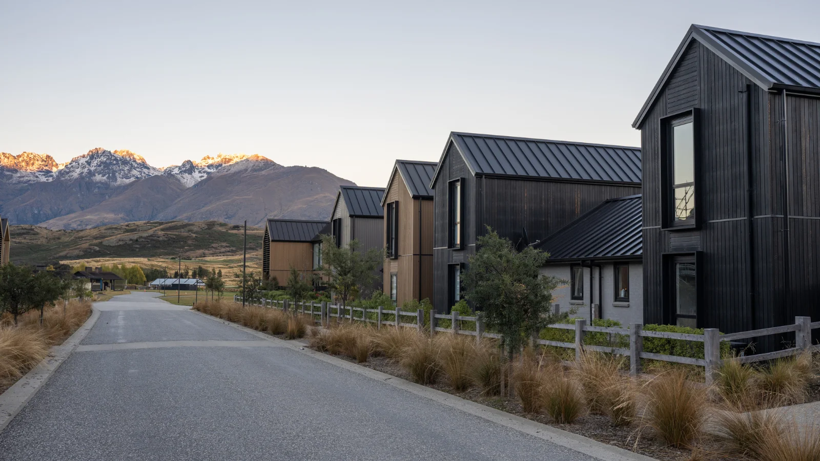 Townhouses in Queenstown.