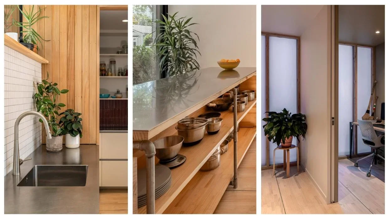 There’s a strong Japanese architectural influence, evident in much of the detailing.