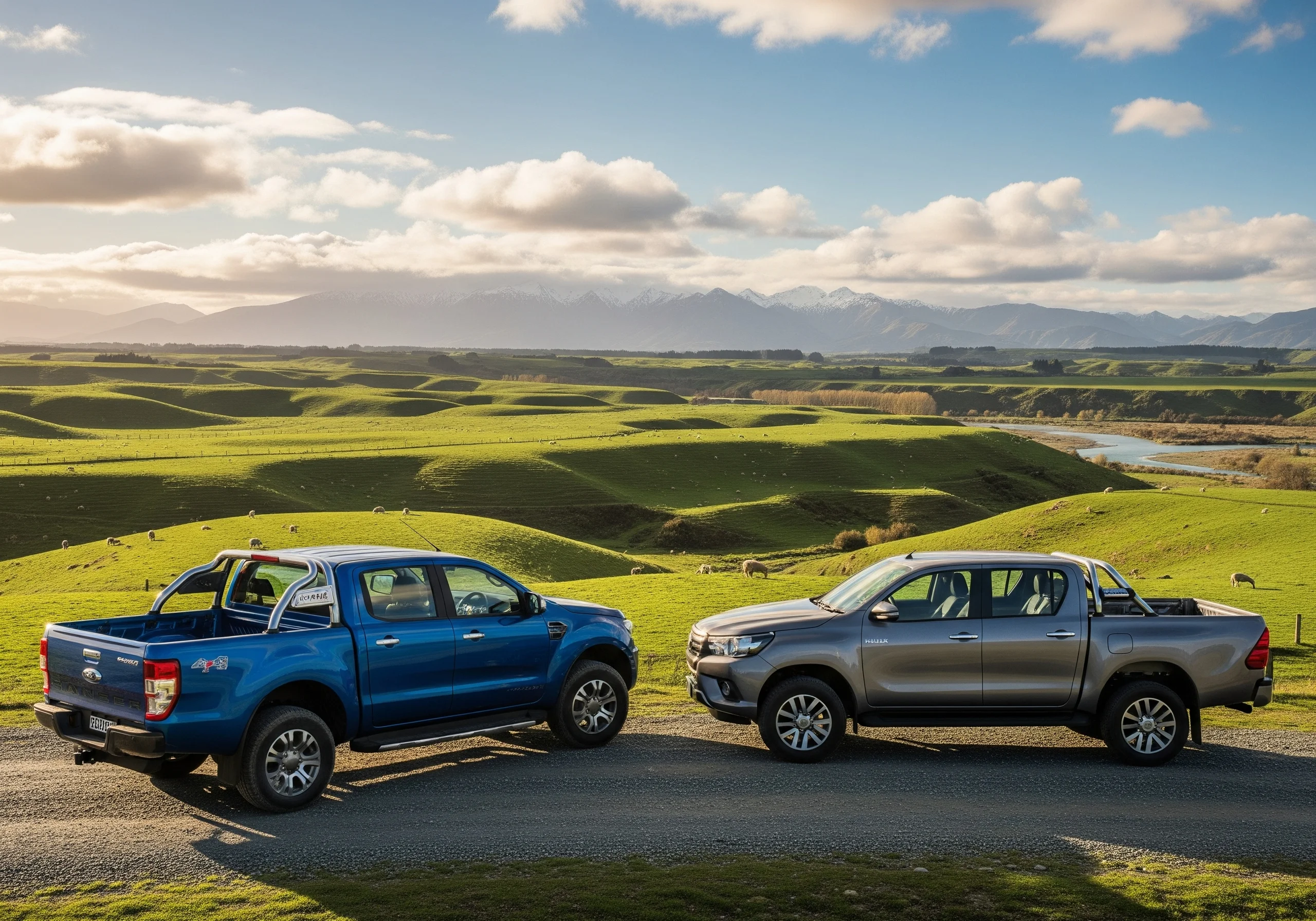 Ford Ranger, Toyota Hilux - just two utes Kiwi love to drive