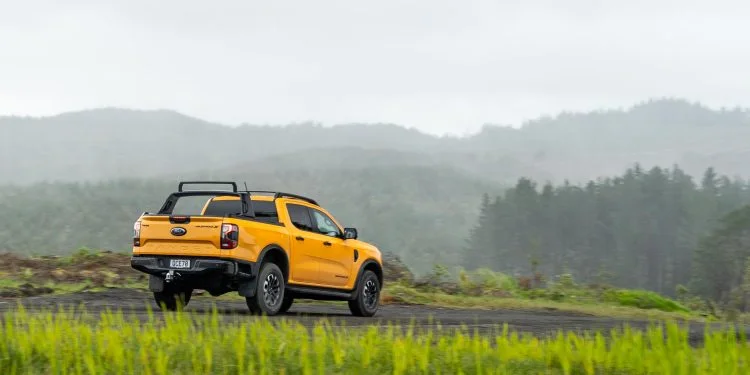 Ford Ranger Wildtrack X rear quarter shot