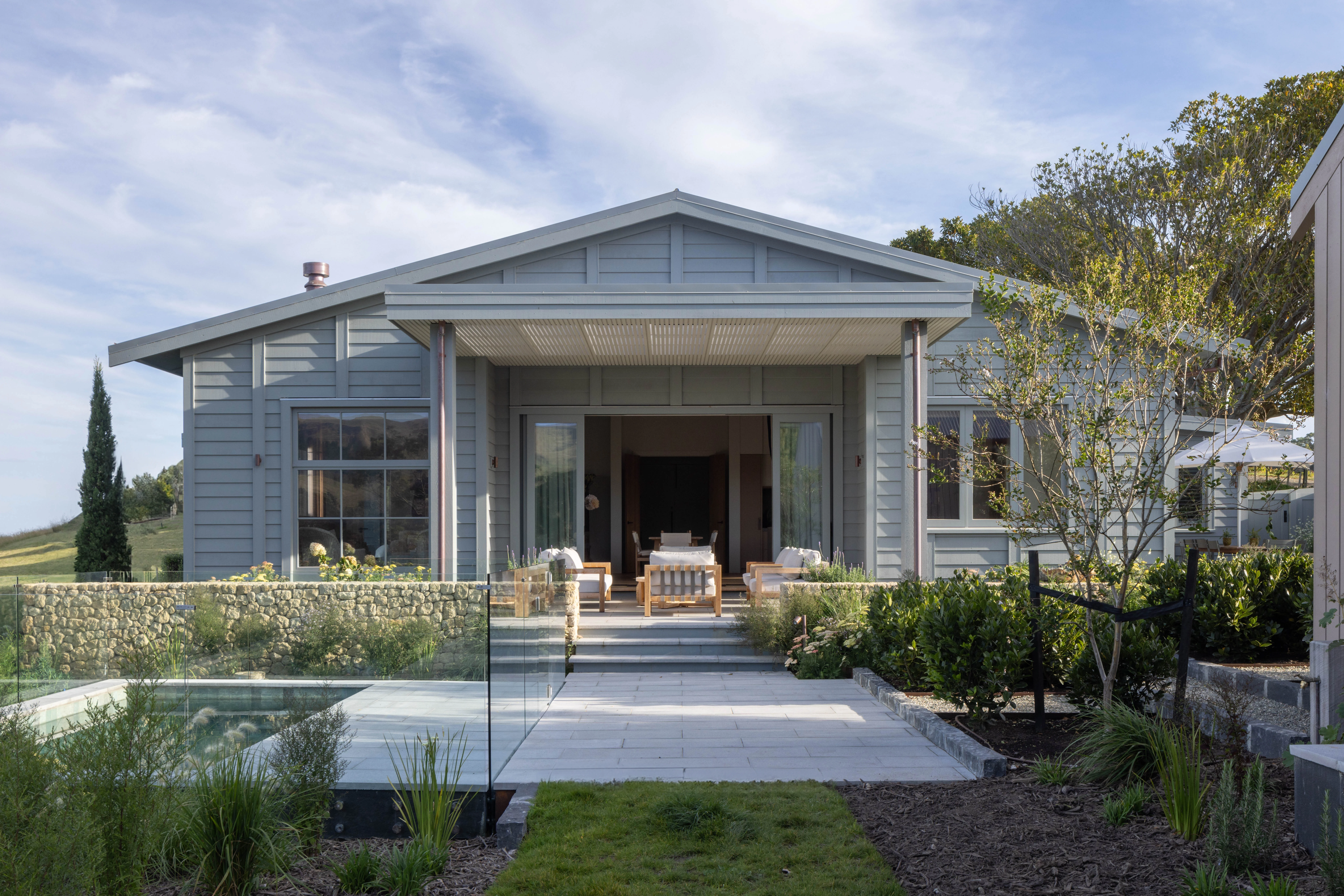 Exterior of the house