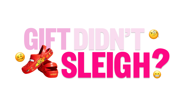 Gift didn't sleigh? List it today with lightening mcqueen crocs