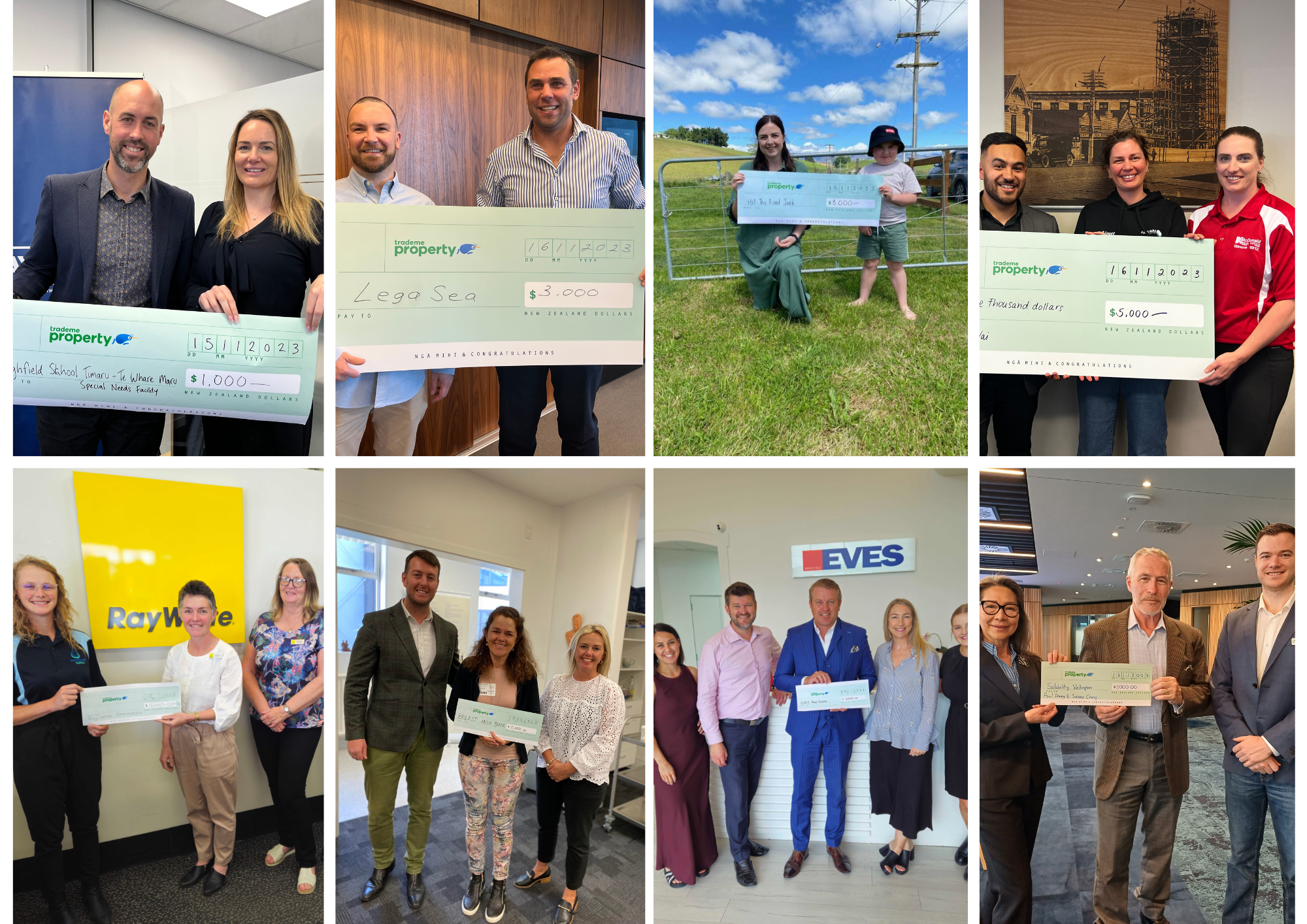 Supporting our communities: 2023 Trade Me Property Community Grant recipients