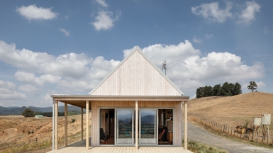 Exterior of the home