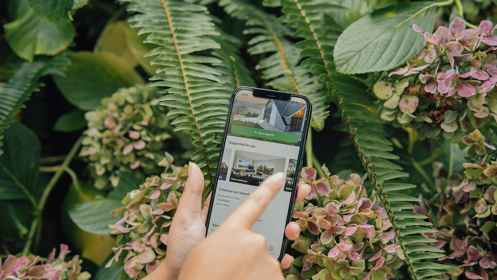 Trademe mobile phone app. 