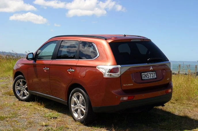 Mitsubishi Outlander VRX Rear Seats