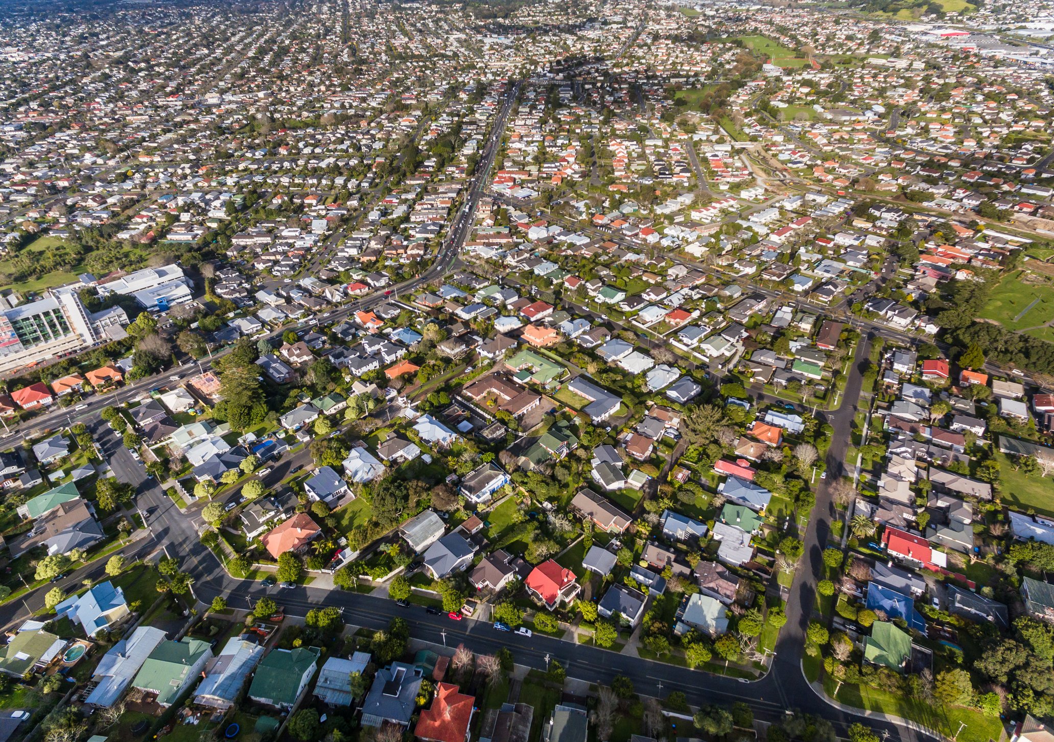 Auckland from above