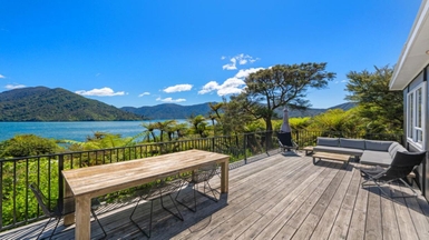 View over Queen Charlotte Sound
