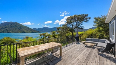 View over Queen Charlotte Sound