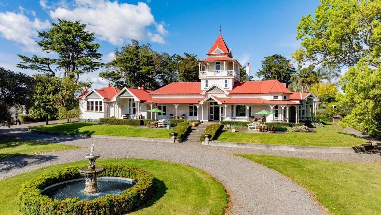 Exterior of Greenhill lodge in Hastings