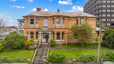 Exterior of Former convent and current second hand bookstore