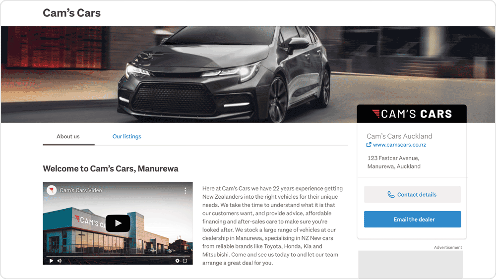 Trade Me Motors logo