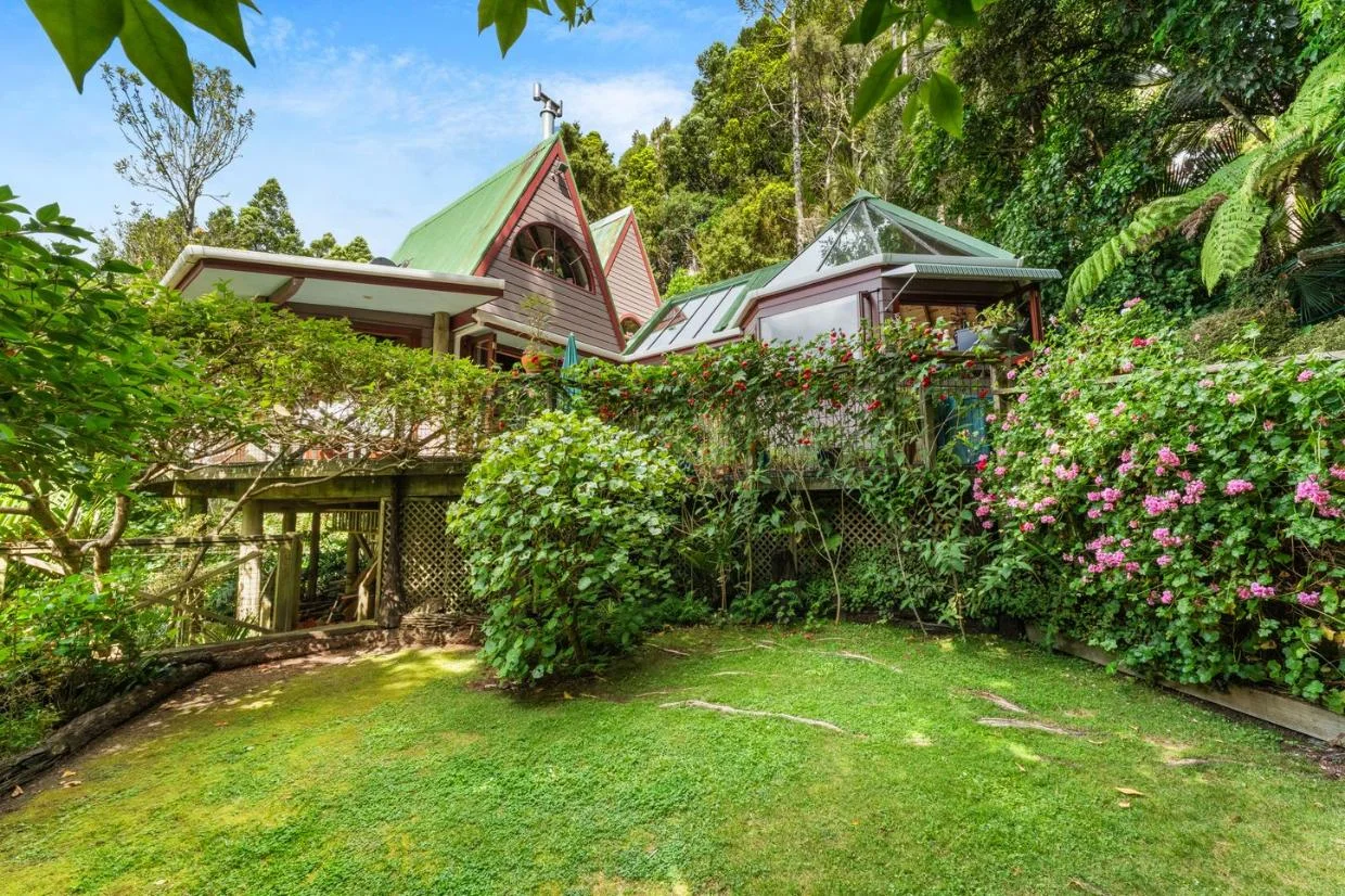 An Auckland home surrounded by bush