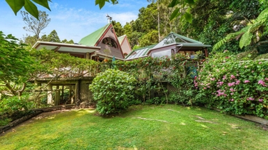 An Auckland home surrounded by bush