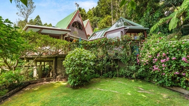 An Auckland home surrounded by bush