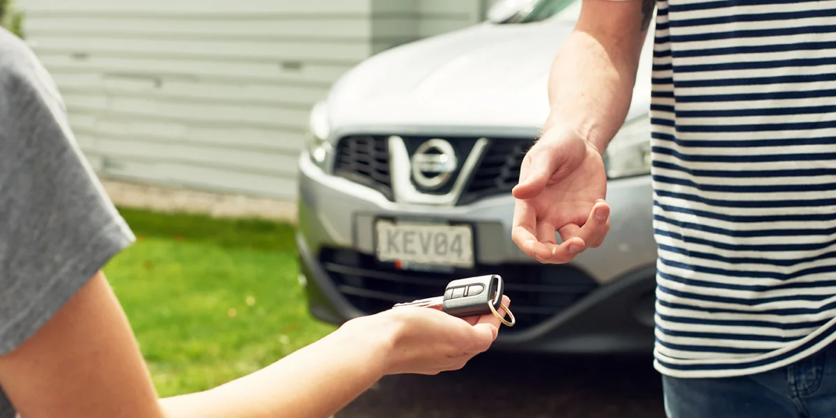 Handing Over Keys After Selling Car in NZ