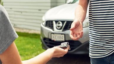 Handing Over Keys After Selling Car in NZ