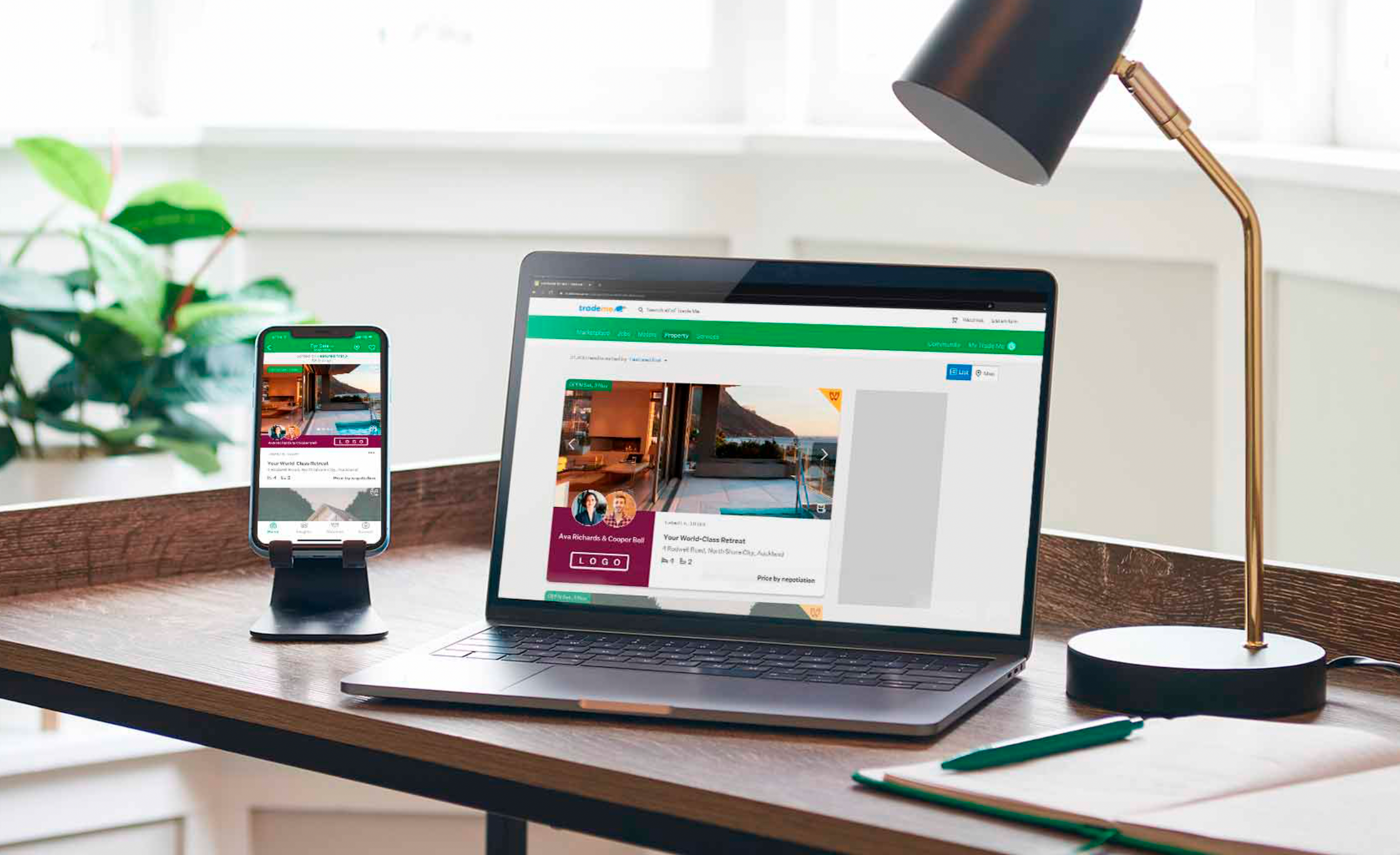 Trade Me Property logo