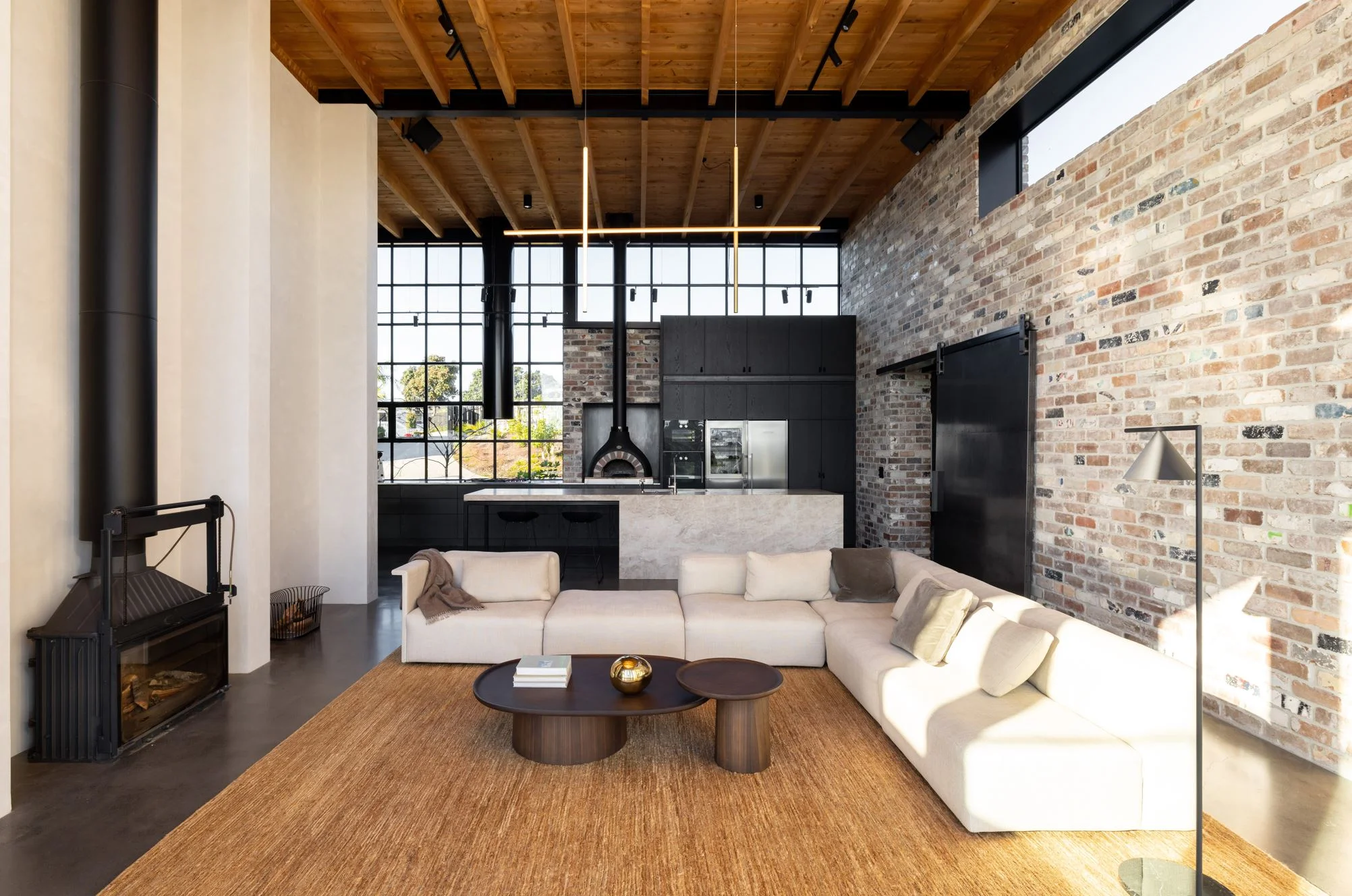 Images of the beachfront loft