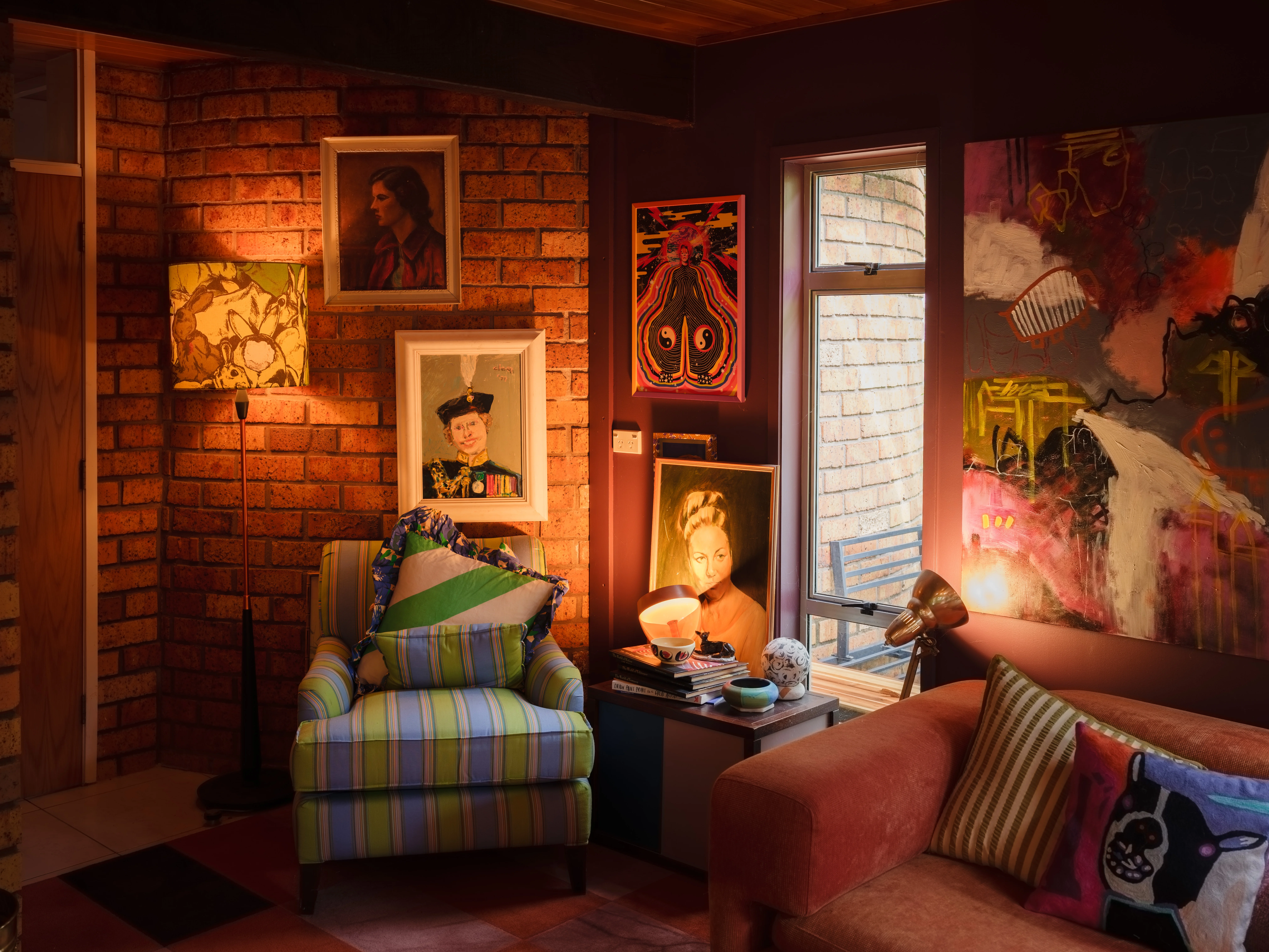 More photos of Evie and her home